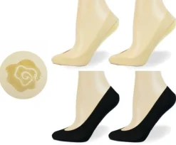 Invisible stockings (2 pairs) - Perfect fit and comfort